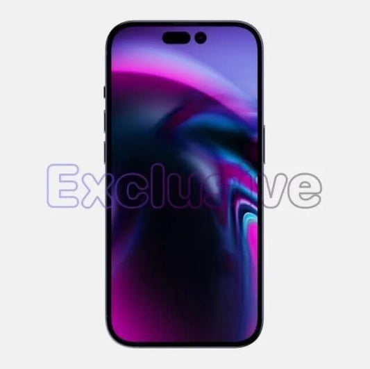 iPhone 14 Pro new purple version rendering exposed