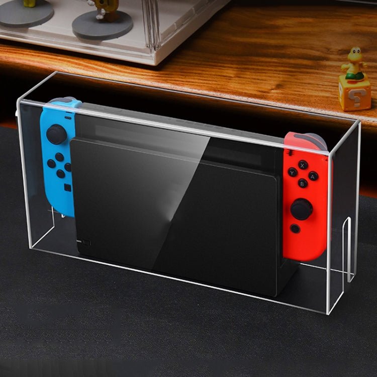 035 for Nintendo Switch/Oled Game Console Display Luminous Base Dustproof Cover, Spec:, Light Base, Transparent, White Label, Black Label, Handle, Jet Warrior, Noble, Gengar - ORIWHIZNintendo AccessoriesNintendo Accessories CasesToys & Hobbies