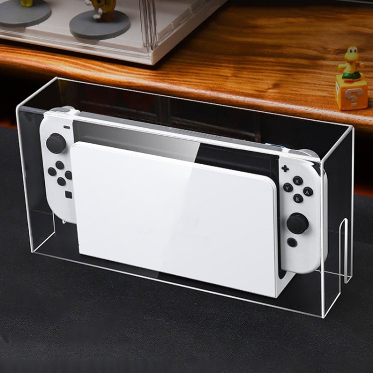 035 for Nintendo Switch/Oled Game Console Display Luminous Base Dustproof Cover, Spec:, Light Base, Transparent, White Label, Black Label, Handle, Jet Warrior, Noble, Gengar - ORIWHIZNintendo AccessoriesNintendo Accessories CasesToys & Hobbies