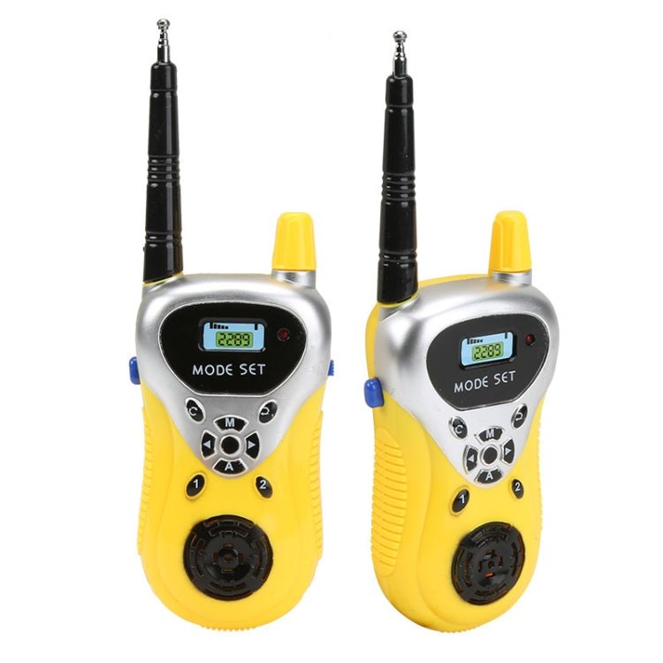 1 Pair Intelligent Wireless Call Walkie - Talkie Remote Dialogue Interactive Children Toys, 1 Pair Yellow, 1 Pair Green, 1 Pair Blue - ORIWHIZConsumer ElectronicsWalkie TalkieWalkie Talkie Children