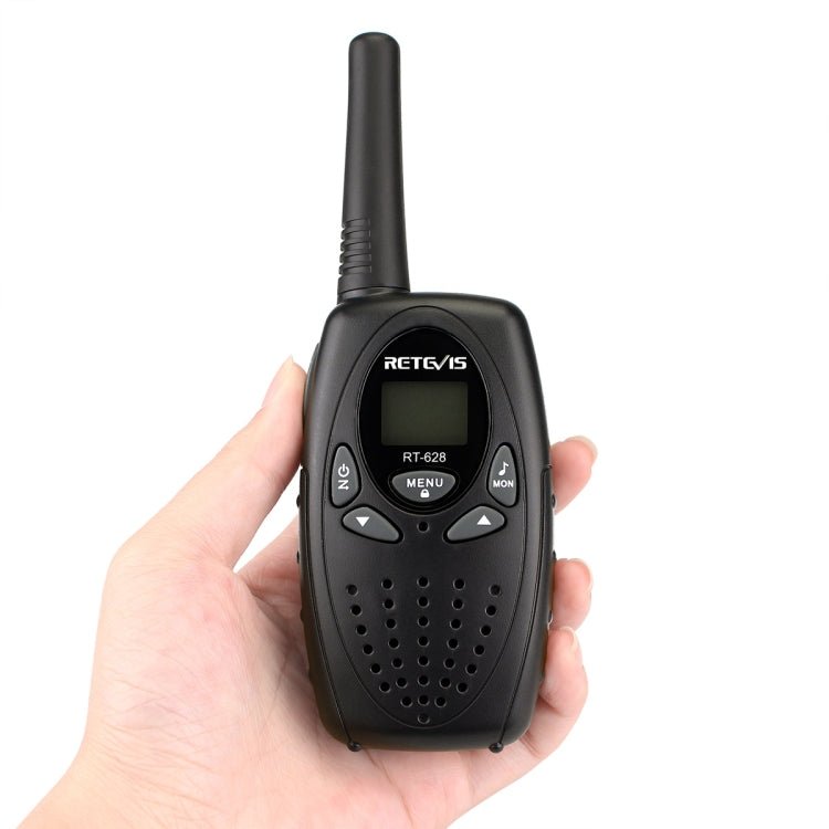 1 Pair RETEVIS RT628 0.5W EU Frequency 446MHz 8CHS Handheld Children Walkie Talkie, RT628(Black), RT628(White), RT628(Red) - ORIWHIZConsumer ElectronicsRETEVISWalkie Talkie