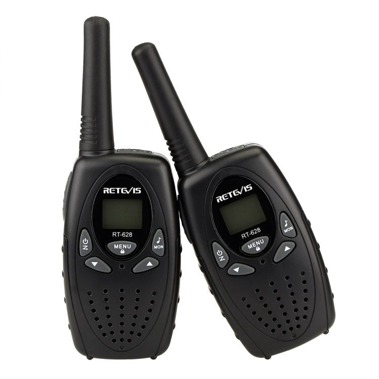 1 Pair RETEVIS RT628 0.5W US Frequency 462.550 - 467.7125MHz 22CHS Handheld Children Walkie Talkie, RT628(White), RT628(Red), RT628(Black) - ORIWHIZConsumer ElectronicsRETEVISWalkie Talkie