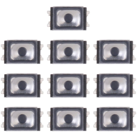 10 PCS 2.5 x 2MM Switch Button Micro SMD For Huawei / vivo / OPPO / Xiaomi, 2.5 x 2MM - ORIWHIZ