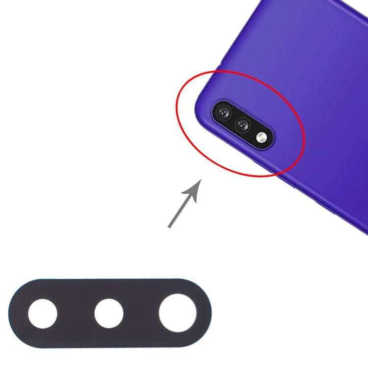 10 PCS Back Camera Lens for LG K22 LMK200Z, LMK200E, LMK200B, LM - K200, For LG K22 - ORIWHIZ