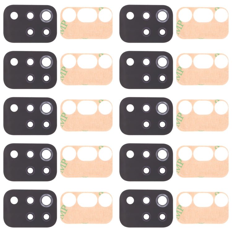 10 PCS Back Camera Lens for LG K42 / K52 (Brazil) LMK420 LMK420H LMK420E LMK420Y, For LG K42 / K52 (Brazil) - ORIWHIZ
