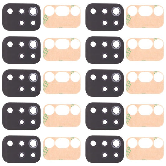 10 PCS Back Camera Lens for LG K42 / K52 (Brazil) LMK420 LMK420H LMK420E LMK420Y, For LG K42 / K52 (Brazil) - ORIWHIZ