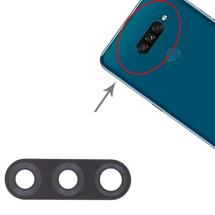 10 PCS Back Camera Lens for LG K50S LMX540HM, LM - X540, LM - X540BMW, LMX540BMW, For LG K50S - ORIWHIZ