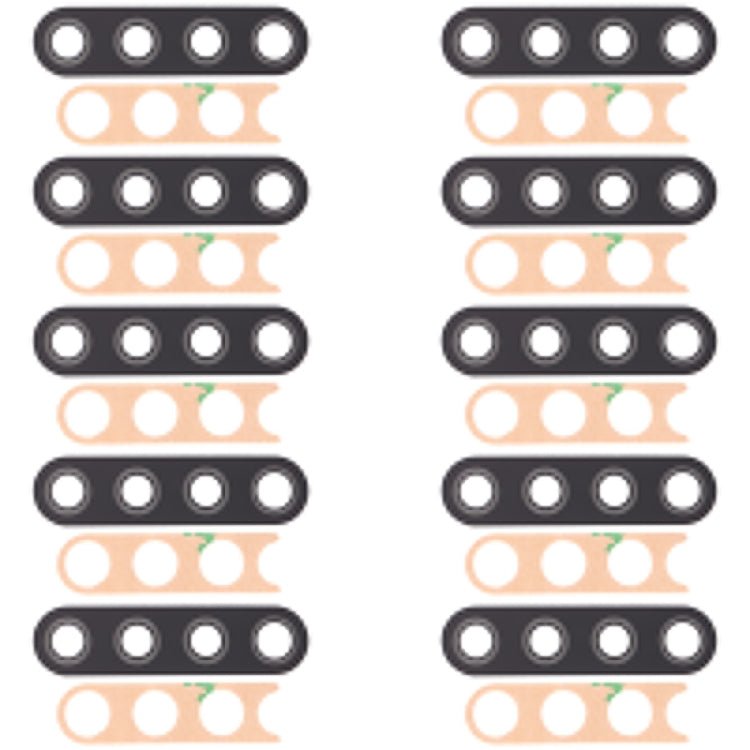 10 PCS Back Camera Lens for LG K51 / Q51 LM - Q510N K500MM, For LG K51 / Q51 - ORIWHIZ