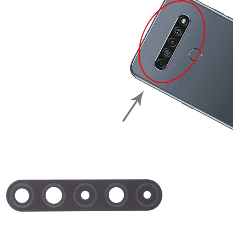 10 PCS Back Camera Lens for LG K61 LMQ630EAW, LM - Q630EAW, LM - Q630, For LG K61 - ORIWHIZ
