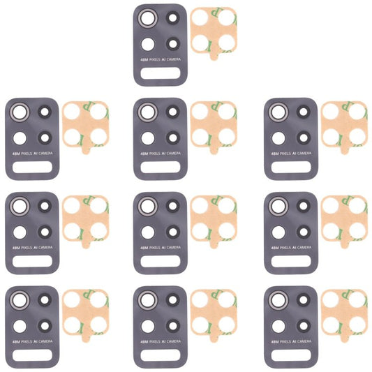 10 PCS Back Camera Lens for LG Q52 / K62, For LG Q52 / K62 - ORIWHIZ
