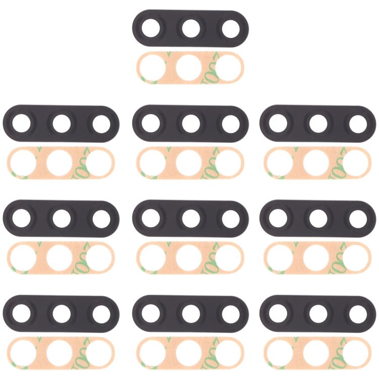 10 PCS Back Camera Lens for LG Q60 / LG K12 Prime (Brazil), For LG Q60 / LG K12 Prime (Brazil) - ORIWHIZ