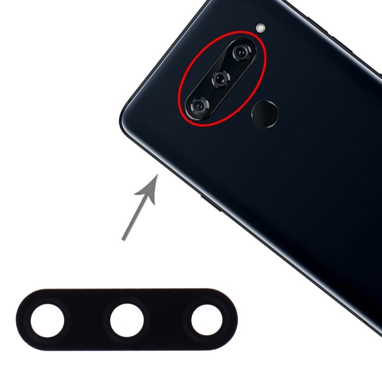 10 PCS Back Camera Lens for LG V40 ThinQ, For LG V40 ThinQ - ORIWHIZ