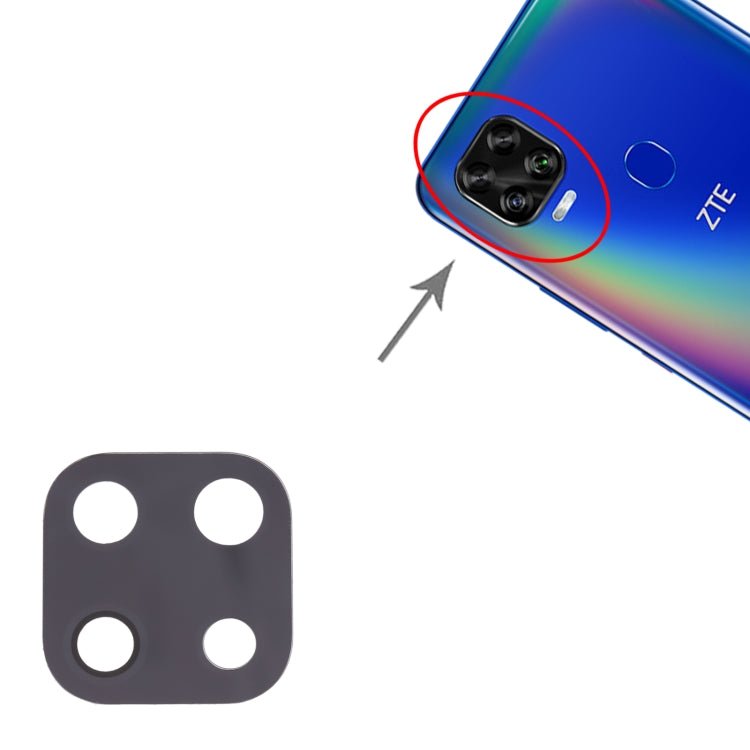 10 PCS Back Camera Lens for ZTE Blade V2020 Vita, For ZTE Blade V2020 Vita - ORIWHIZ