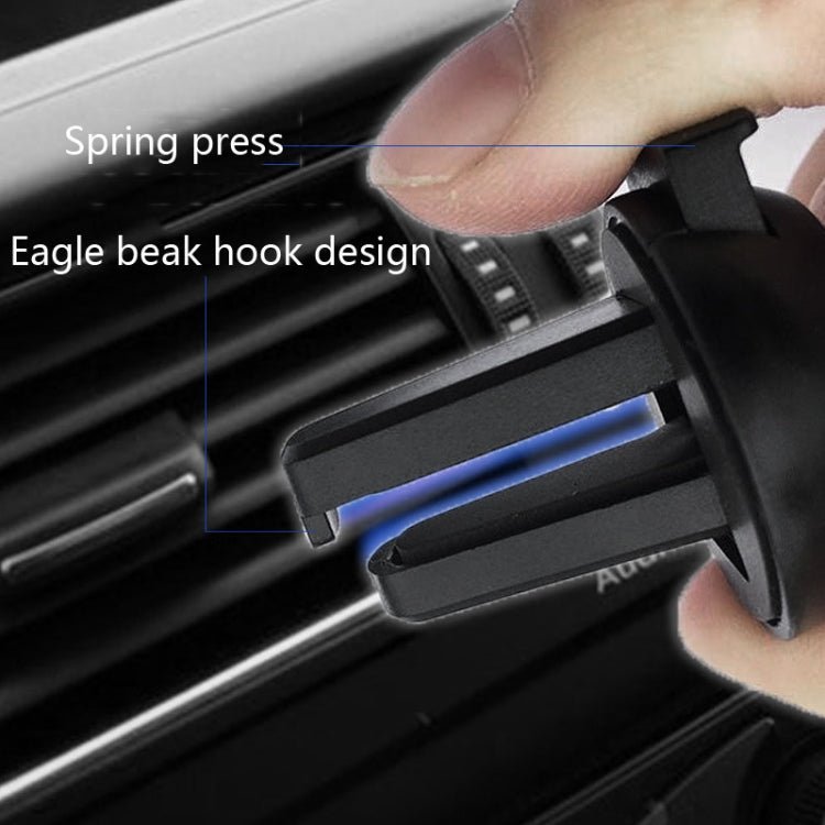 10 PCS Car Air Outlet Clip Accessories Round Olecranon Non - Slip Air Outlet Clip, Air Outlet Clip - ORIWHIZ