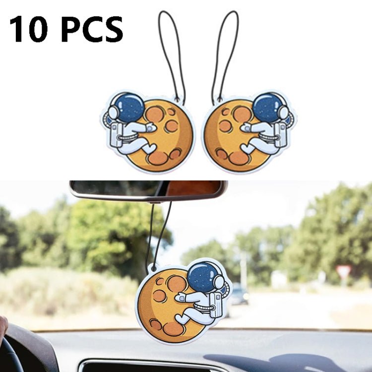10 PCS Car Perfume Pendant Fragrance Decoration, R Star, Planet - ORIWHIZ