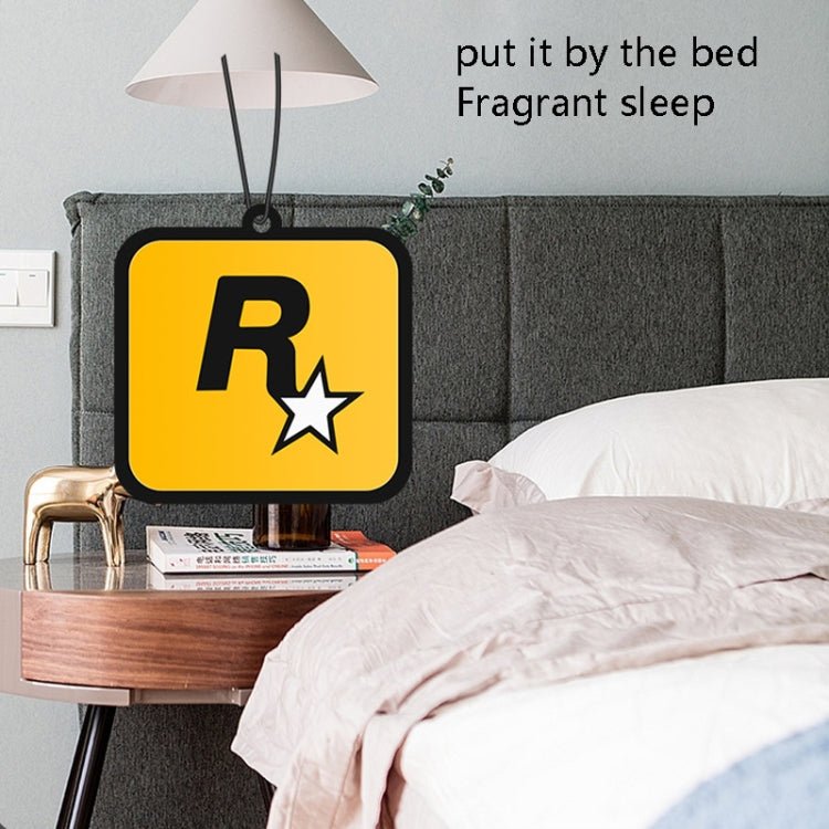 10 PCS Car Perfume Pendant Fragrance Decoration, R Star, Planet - ORIWHIZ