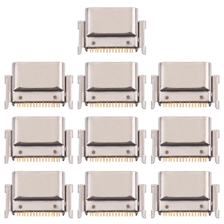 10 PCS Charging Port Connector for LG K50S LMX540HM, LM - X540, LM - X540BMW, LMX540BMW, For LG K50S - ORIWHIZ