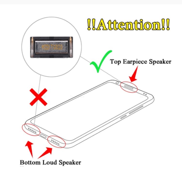 10 PCS Earpiece Speaker for LG X5 (2018), For LG X5 (2018) - ORIWHIZ
