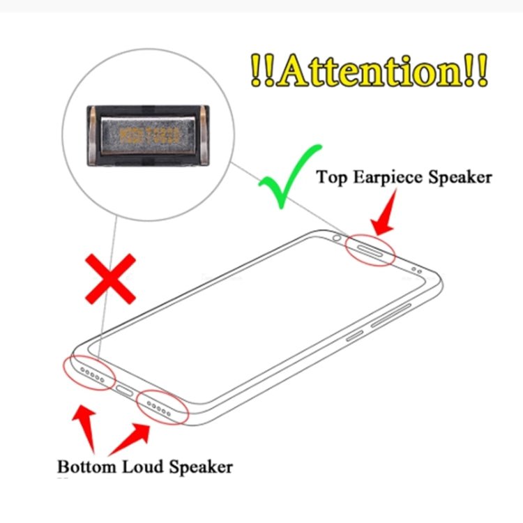 10 PCS Earpiece Speaker for ZTE Nubia Z17s, For ZTE Nubia Z17s - ORIWHIZ