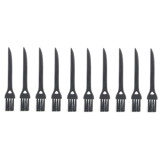 10 PCS JIAFA P8842 Flat Head Shrill Tail Cleaning Brush, Length: 8.5cm, P8842 (10 PCS) - ORIWHIZ