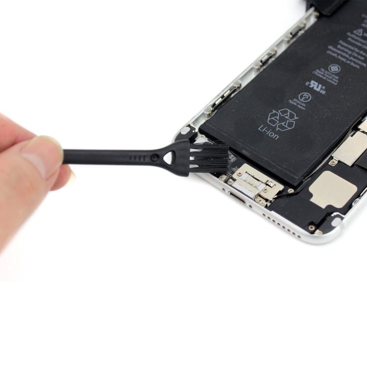 10 PCS JIAFA P8842 Flat Head Shrill Tail Cleaning Brush, Length: 8.5cm, P8842 (10 PCS) - ORIWHIZ