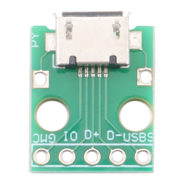 10 PCS Micro USB to 5pin 2.54MM Female Connector Test Board, Micro USB to 5pin 2.54MM - ORIWHIZ