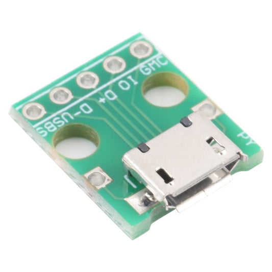 10 PCS Micro USB to 5pin 2.54MM Female Connector Test Board, Micro USB to 5pin 2.54MM - ORIWHIZ