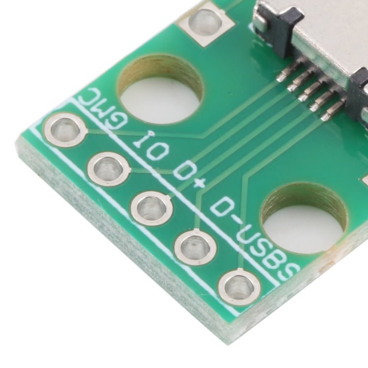 10 PCS Micro USB to 5pin 2.54MM Female Connector Test Board, Micro USB to 5pin 2.54MM - ORIWHIZ