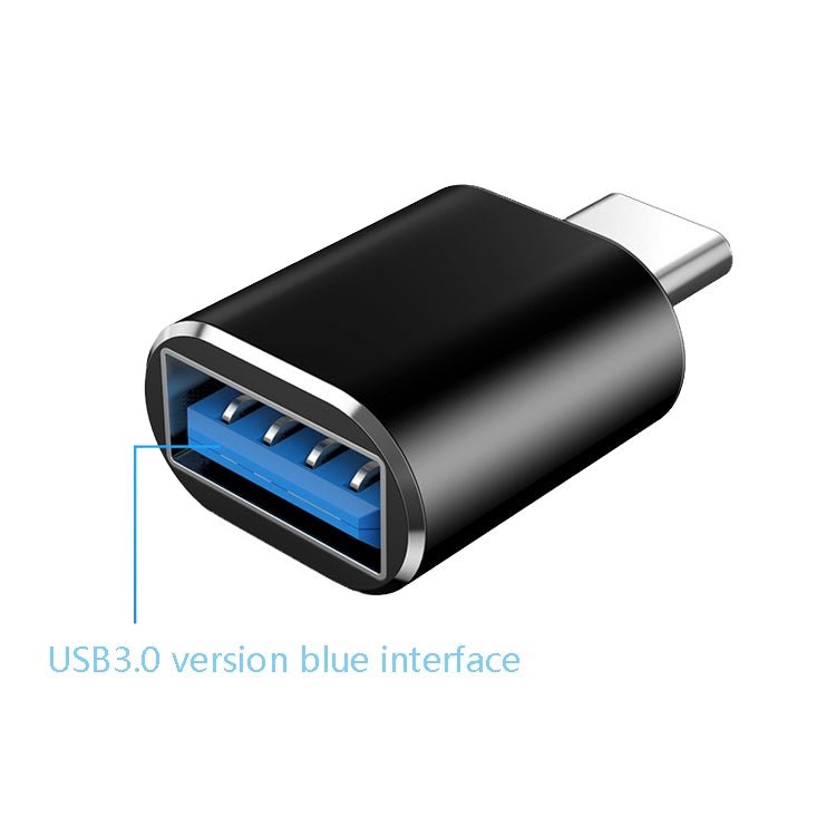 10 PCS USB 3.0 Female to USB - C / Type - C Male OTG Adapte, 10 PCS No Indicator - ORIWHIZ