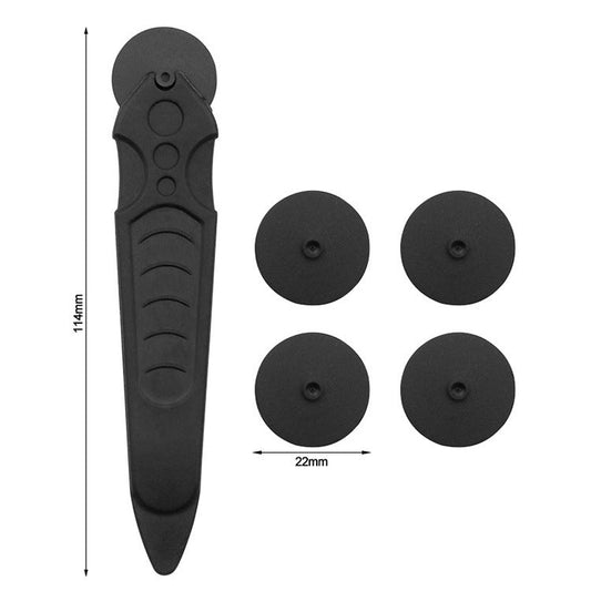 10 Set Carbon Fiber Roller lever Crowbar Phone Split Frame Maker, 10 Sets Removal Tool - ORIWHIZ