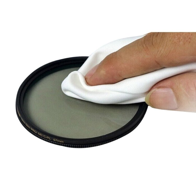 100 PCS 9.8 x 9.8cm Specialized LCD Screen Lens Glasses Cleaning Cloth for Camera / Mobile Phone, 1004 Clean Cloth - ORIWHIZ