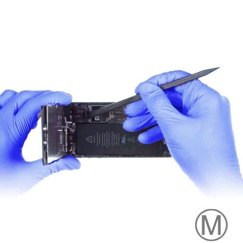 100 PCS AMMEX Durable Disposable Nitrile Rubber Gloves, Size: M - ORIWHIZ