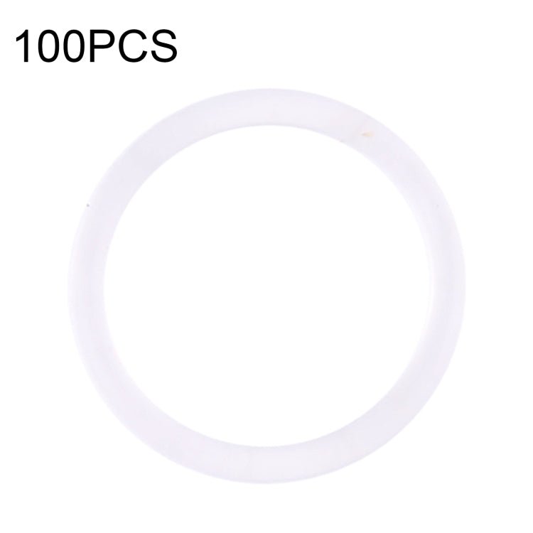 100 PCS Rear Camera Waterproof Rings for iPhone X - 12 Pro Max, 100pcs for iPhone X - 12 Pro Max (Black), 100pcs for iPhone X - 12 Pro Max (White) - ORIWHIZ