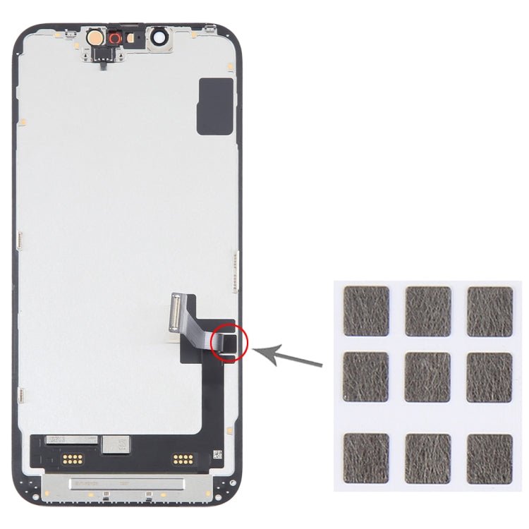 100/Set Screen Welding Stickers for iPhone 14 / 14 Plus, For iPhone 14 / 14 Plus - ORIWHIZ