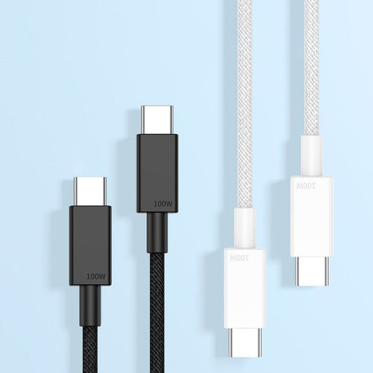 100W USB - C / Type - C to USB - C / Type - C Fast Charging Data Cable, 0.5m, 1m, 2m, 3m - ORIWHIZ