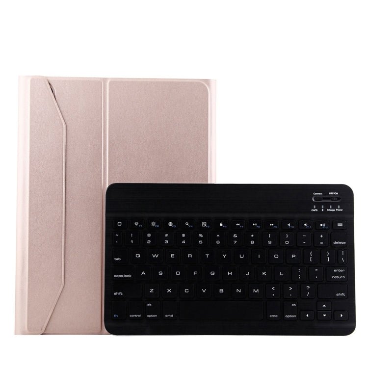 1130B Detachable Bluetooth 3.0 ABS Brushed Texture Keyboard + Lambskin Texture Leather Tablet Case for iPad Pro 11 inch (2018), with Three - gear Adjustment / Magnetic / Sleep Function, 1130B - ORIWHIZApple AccessoriesiPad KeyboardiPad Keyboard For iPad Pro