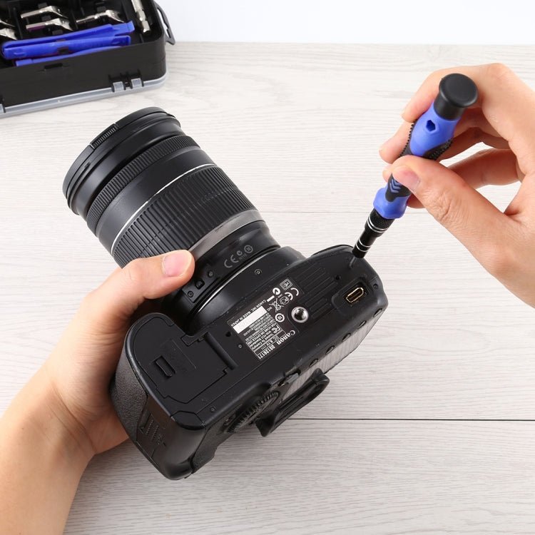 115 in 1 Screwdriver Repair Tools Kit, Plastic Handle - ORIWHIZ