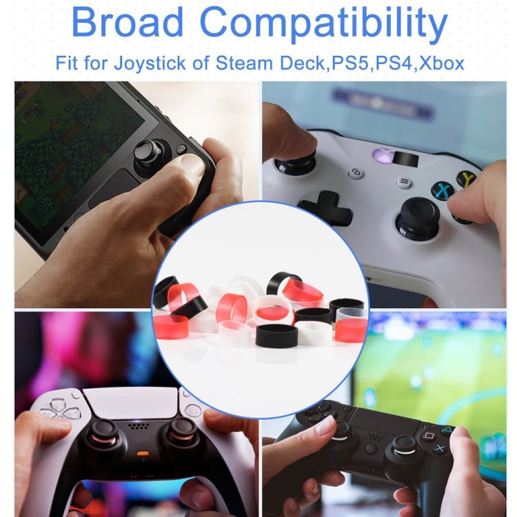 12pairs Silicone Joystick Protectors For Steam Deck / PS4 / PS5 / Switch / Xbox, 12pairs Mixed Color - ORIWHIZSony AccessoriesSony Accessories CasesToys & Hobbies