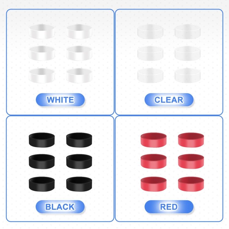 12pairs Silicone Joystick Protectors For Steam Deck / PS4 / PS5 / Switch / Xbox, 12pairs Mixed Color - ORIWHIZSony AccessoriesSony Accessories CasesToys & Hobbies