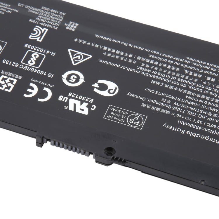 15.4V 70.07Wh 4550mAh Li - ion Battery For HP Omen 15 - ce000 15 - ce000ng 15 - cb0xx 15 - CE015DX CB000NG HSTNN - DB7W 917724 - 855 917678 - 171 SR04XL, For HP Omen 15 - ce000 - ORIWHIZ