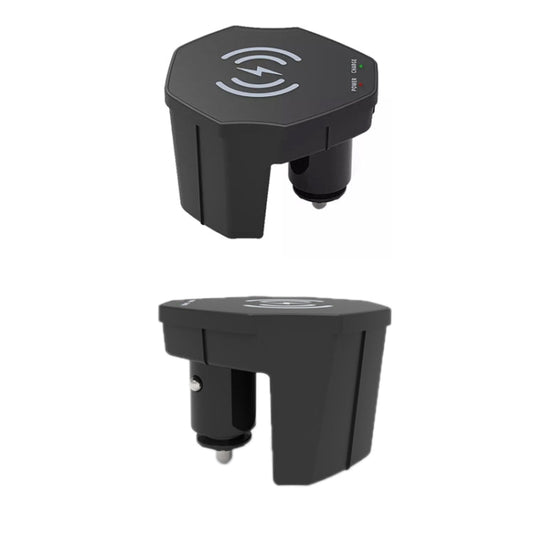 15W Car Cigarette Lighter Magnetic Wireless Charger, For Left And Right Driving, For Audi A6L - ORIWHIZ