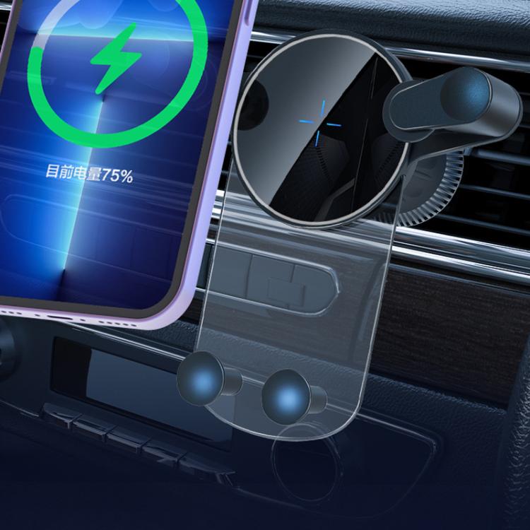 15W Mobile Phones Snap - on Car Wireless Charging Holder - ORIWHIZ
