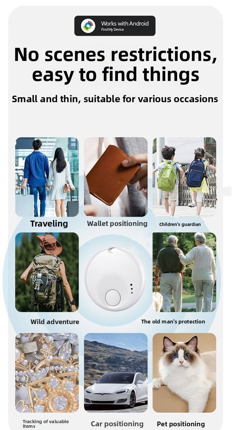For Google To Find The Anti-lost Device Google Android FindMy Locator Pet Item Anti-lost