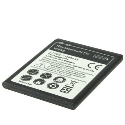 1900mAh Replacement Battery for Samsung W999, For Galaxy W999 - ORIWHIZ