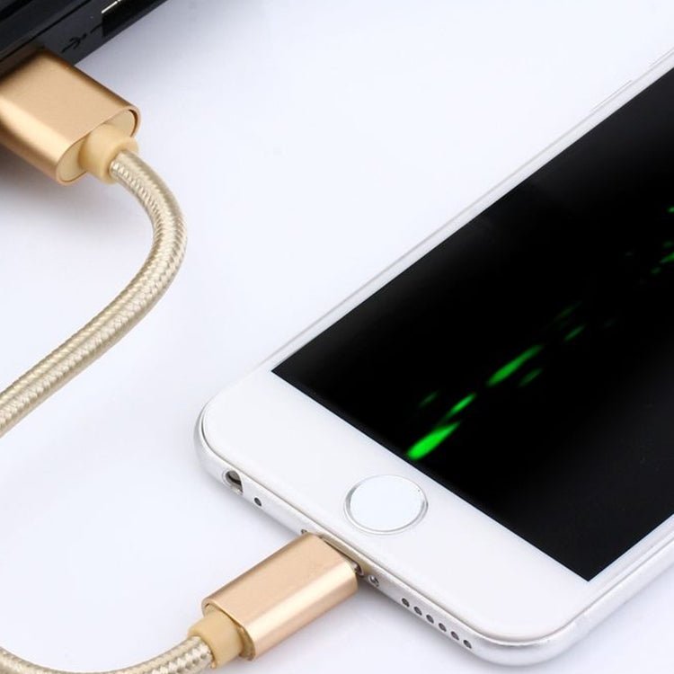 1m Woven Style Metal Head USB - C / Type - C 3.1 to USB 2.0 Data Sync Charge Cable - ORIWHIZ