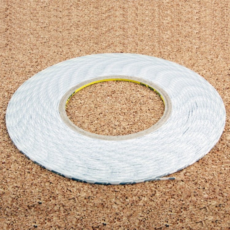 1mm Double Sided Adhesive Sticker Tape for iPhone / Samsung / HTC Mobile Phone Touch Panel Repair, Length: 50m, 1mm White, 1mm Black - ORIWHIZ