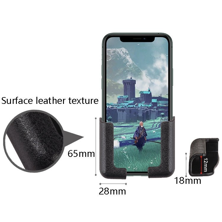 1pair Car Driving Control Unit Paste Mobile Phone Holder Adjustable Width Vehicle Navigation Stand - ORIWHIZ