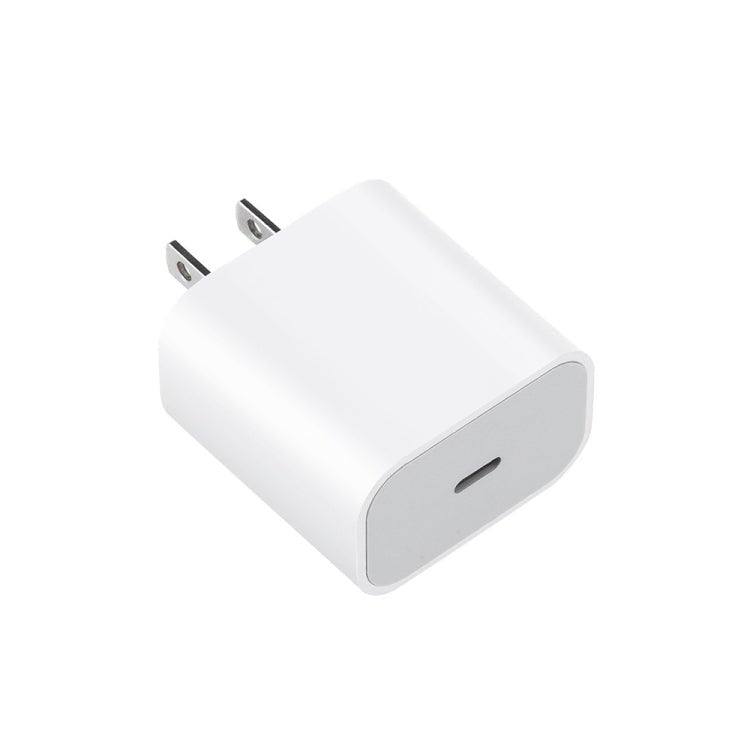 2 in 1 PD 20W Single USB - C / Type - C Port Travel Charger + 3A PD 3.0 USB - C / Type - C to USB - C / Type - C Fast Charge Data Cable Set, Cable Length: 1m, US Plug, 20W 1m - ORIWHIZ