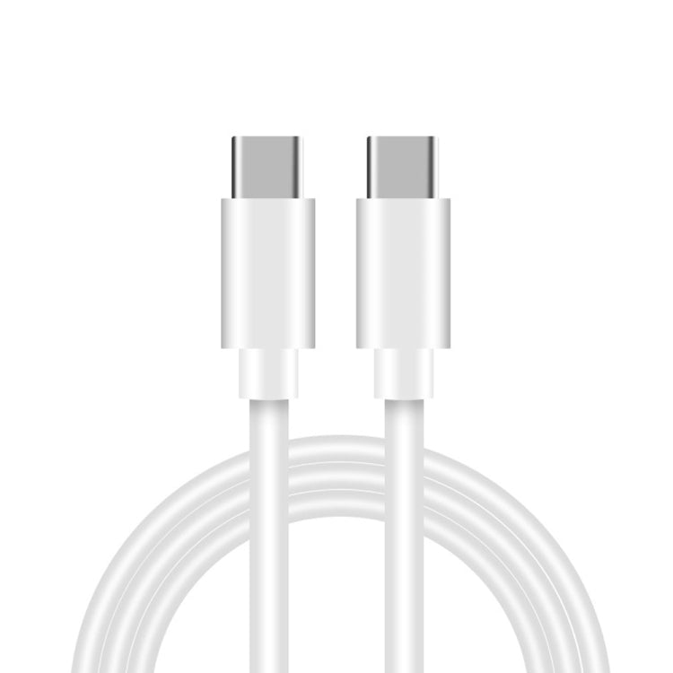 2 in 1 PD 20W Single USB - C / Type - C Port Travel Charger + 3A PD 3.0 USB - C / Type - C to USB - C / Type - C Fast Charge Data Cable Set, Cable Length: 1m, US Plug, 20W 1m - ORIWHIZ