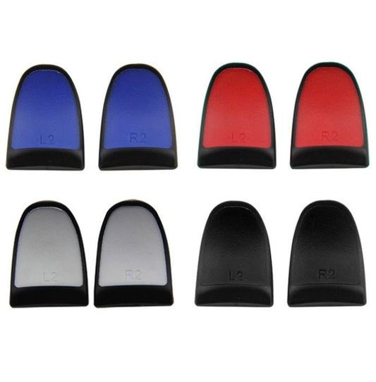 2 Pairs Gamepad Extended Buttons L2R2 Buttons Suitable For PS4, Red, Blue, Black, Gray - ORIWHIZSony AccessoriesSony Accessories GamepadsToys & Hobbies